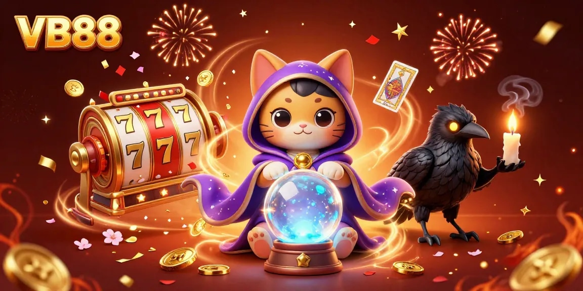 Experience thrilling wins with VB88 through dynamic slot reels and mystic characters.