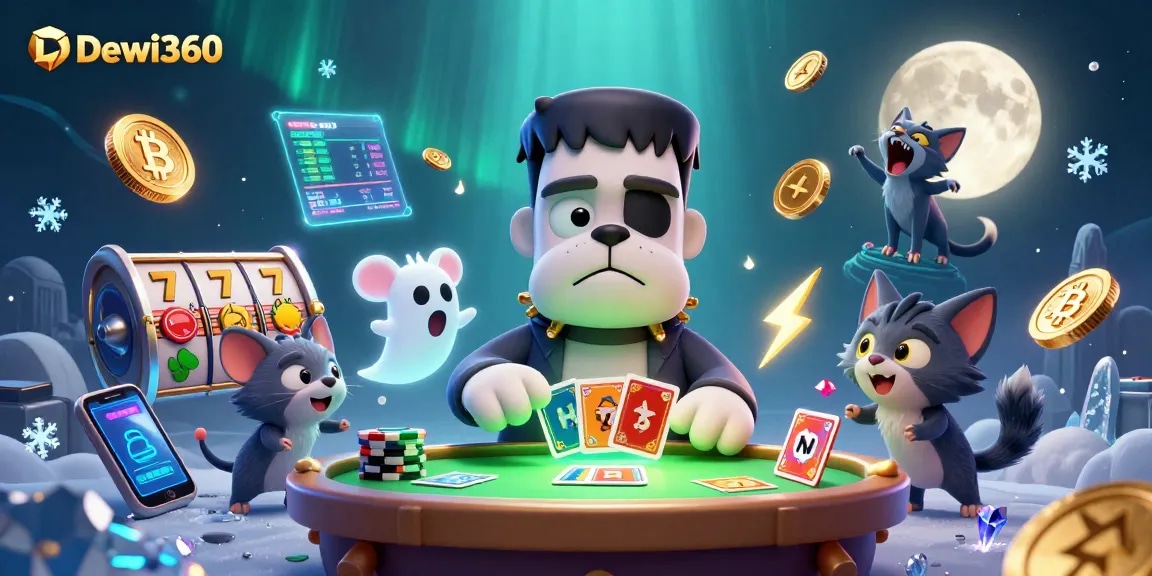 Permainan Dewi360 yang menarik dengan berbagai elemen game dan karakter 3D yang menghibur.