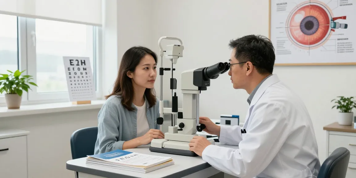 Consultation at SNU Eye Clinic showcasing advanced eye care solutions at snuseoulglobal.com/ru.