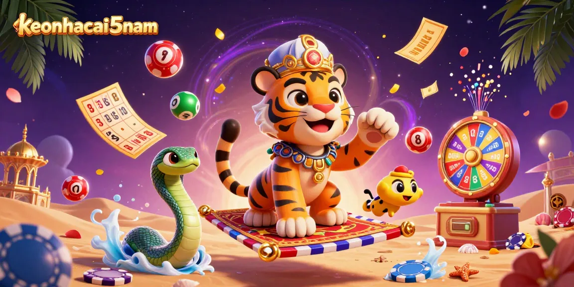 Experience thrilling gameplay with keonhacai5nam, featuring a vivid 3D casino adventure.