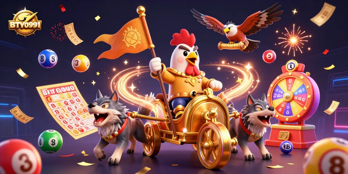 Experience BTY0991 with an exciting dynamic representation of lottery excitement and fun!