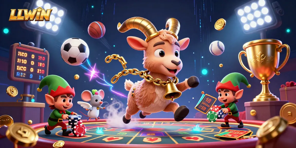Engage with LLWIN's festive horror casino, where Krampus and mischievous elves create a thrilling atmosphere.