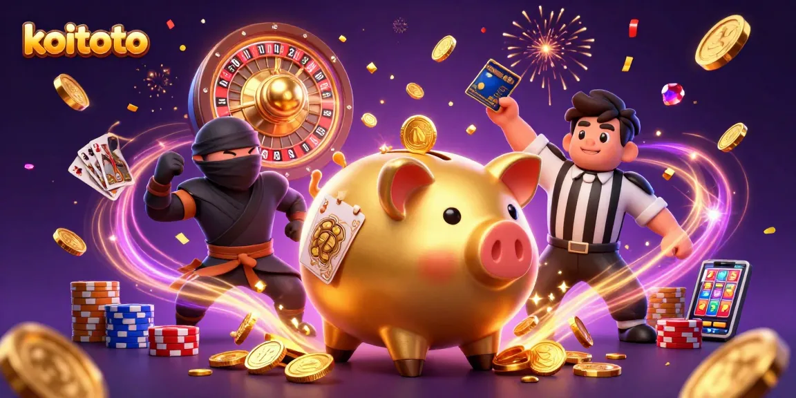 Experience winning strategies with koitoto in a vibrant 3D casino showdown.