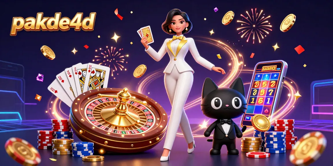 Experience the thrill of pakde4d with vibrant casino elements and a glamorous atmosphere.
