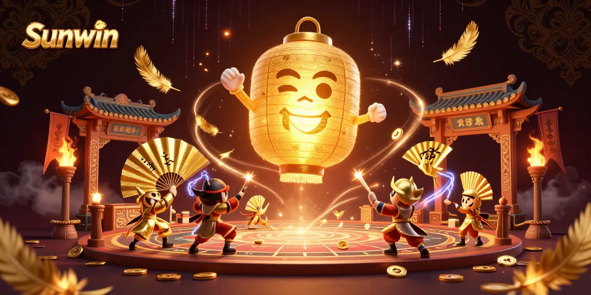Engage with Sunwin's gaming spirit amidst vibrant, detailed casino action and winning opportunities.