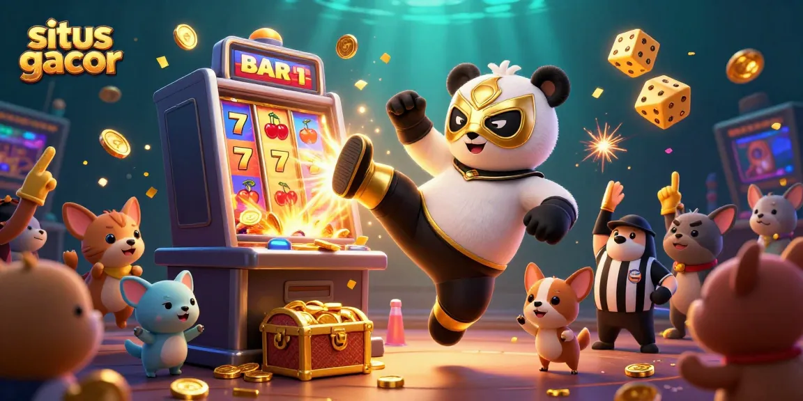 Geng panda gembira di situs gacor dengan jackpot melimpah dan suasana permainan yang mengasyikkan.