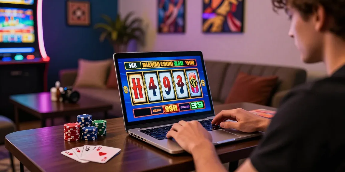 Spin Million Casino gaming scene with player enjoying slots in a modern, inviting atmosphere.