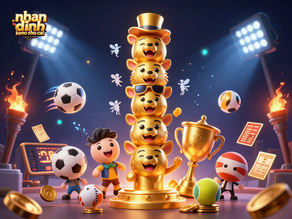 Bet high with nhan dinh keo nha cai insights, featuring vibrant sports betting elements and casino visuals.