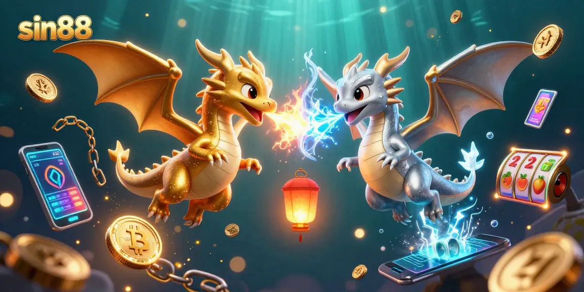 Play thrilling games with sin88’s dynamic 3D dragons and vibrant crypto elements.