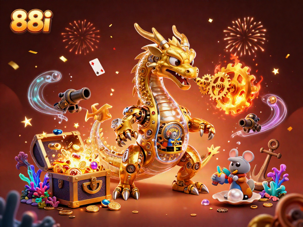 Join the fun at 88i with a thrilling golden dragon and treasure-filled underwater adventure.