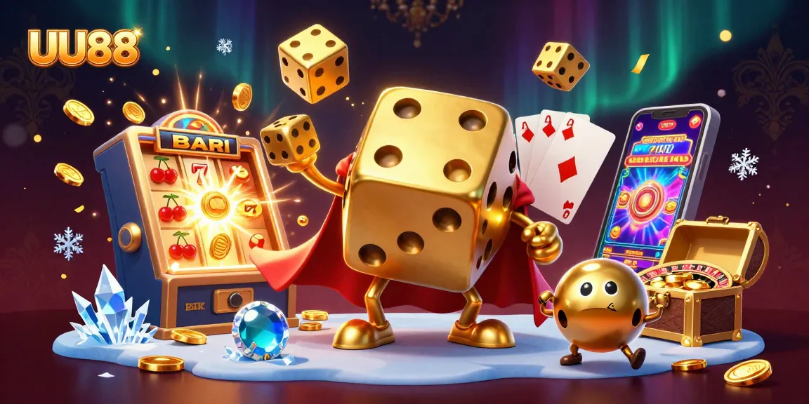 Play exciting games and win big at UU88, featuring lively casino characters and dynamic jackpots.