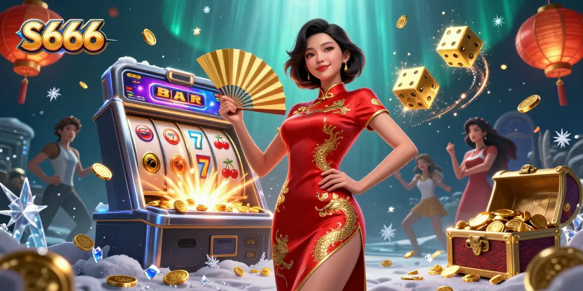 Experience thrilling moments with S666, vibrant slot machine action and stunning casino visuals.