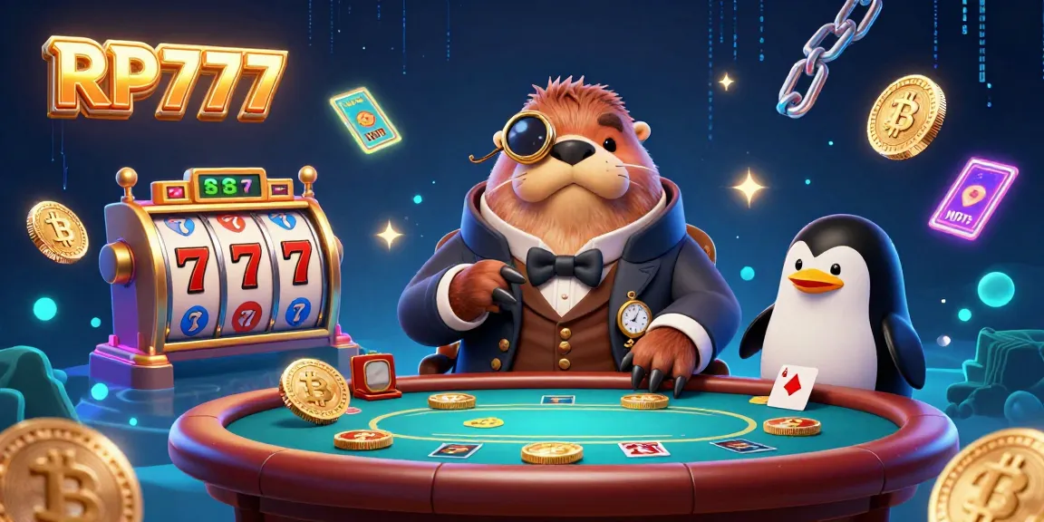 Engage in exciting gameplay at RP777 with the jolly walrus, a sophisticated penguin dealer, and a bluffing pufferfish at the underwater poker table.