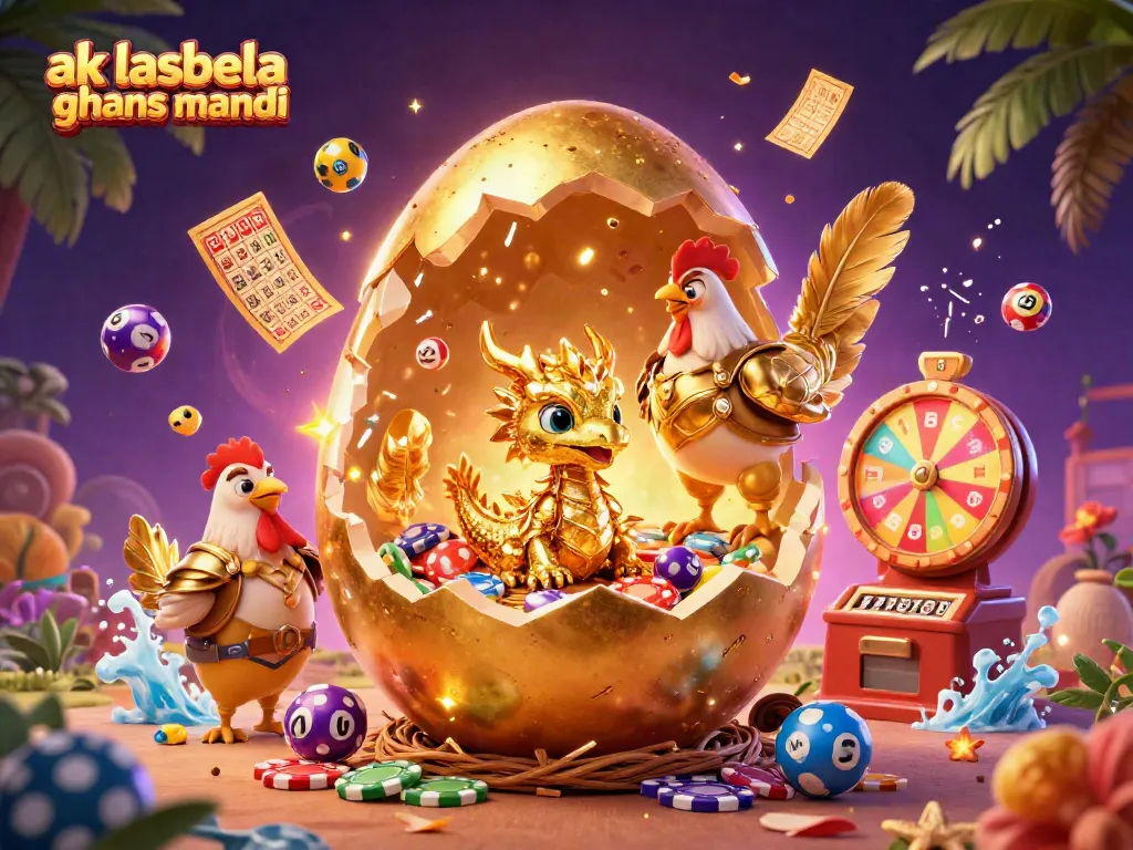 Engage in thrilling action with ak lasbela ghans mandi featuring a golden dragon and dynamic gaming elements.