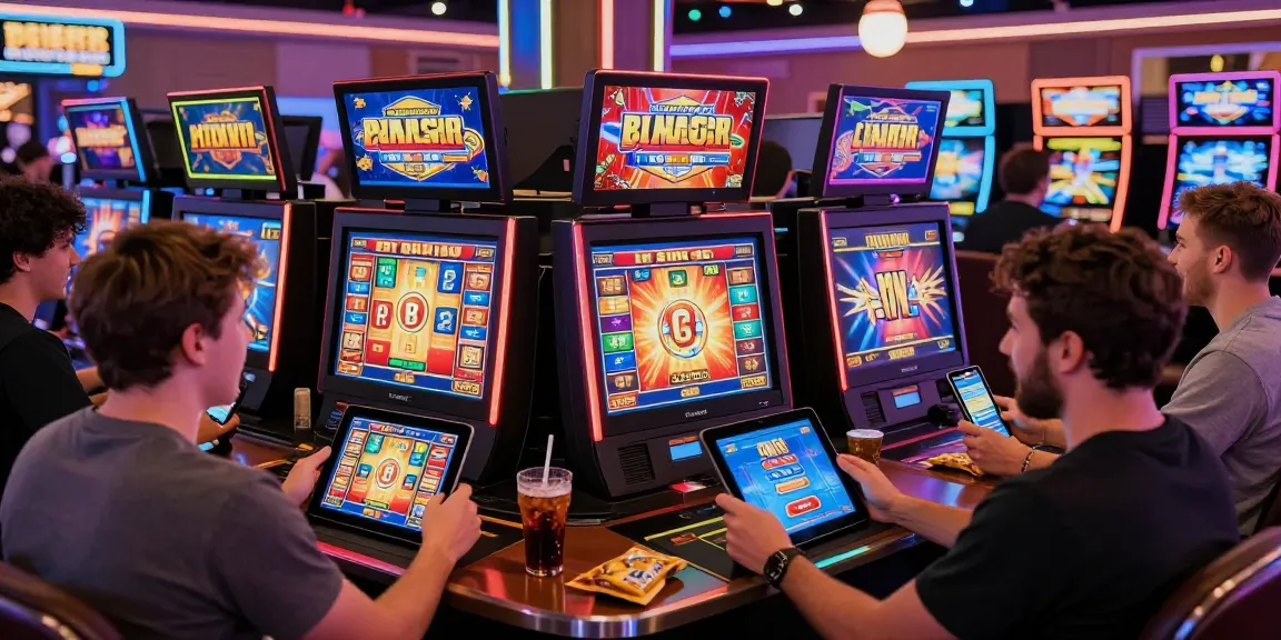 Experience Bonus Buy slots excitement at https://crownnorthill.co.uk/ with players enjoying thrilling gameplay in a vibrant casino atmosphere.