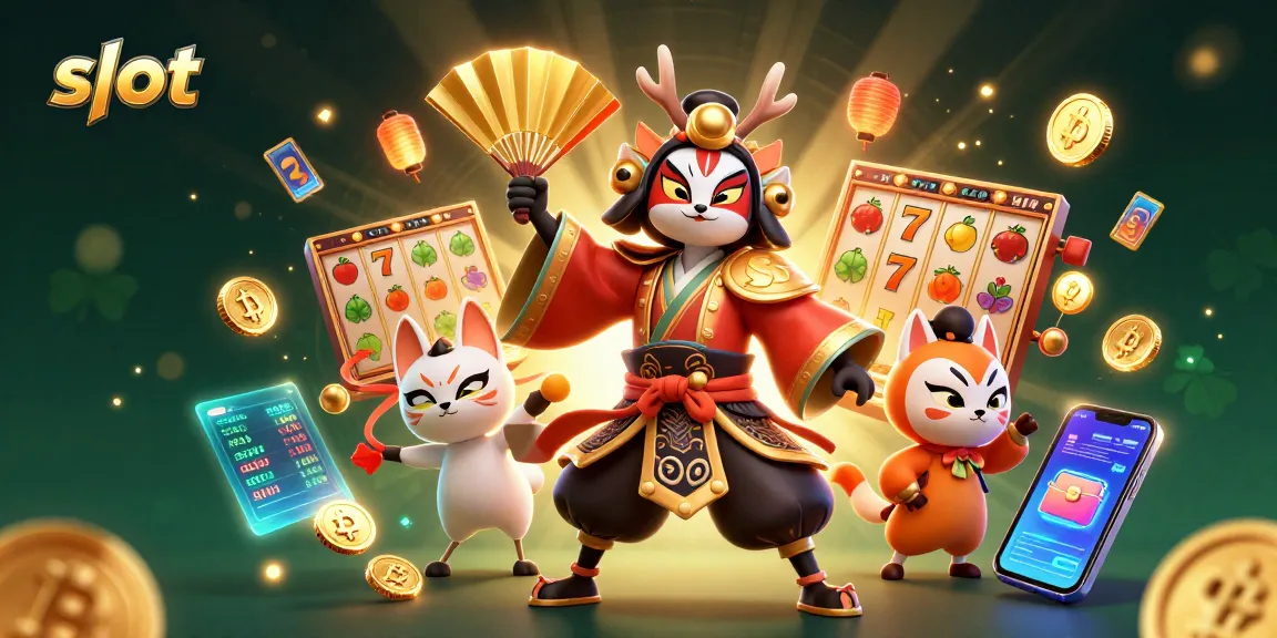 Menangkan slot dengan ilustrasi 3D yang menampilkan karakter tradisional Jepang dan elemen kasino yang menarik.