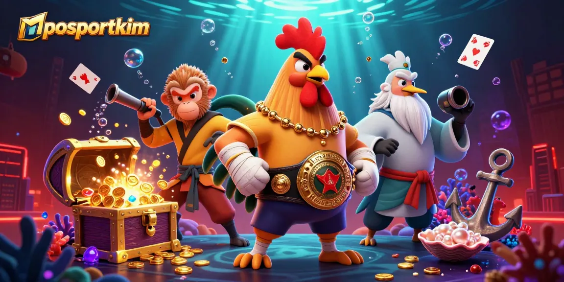 Engage with mposportkim's dynamic gaming universe featuring vibrant characters in an animated casino scene.