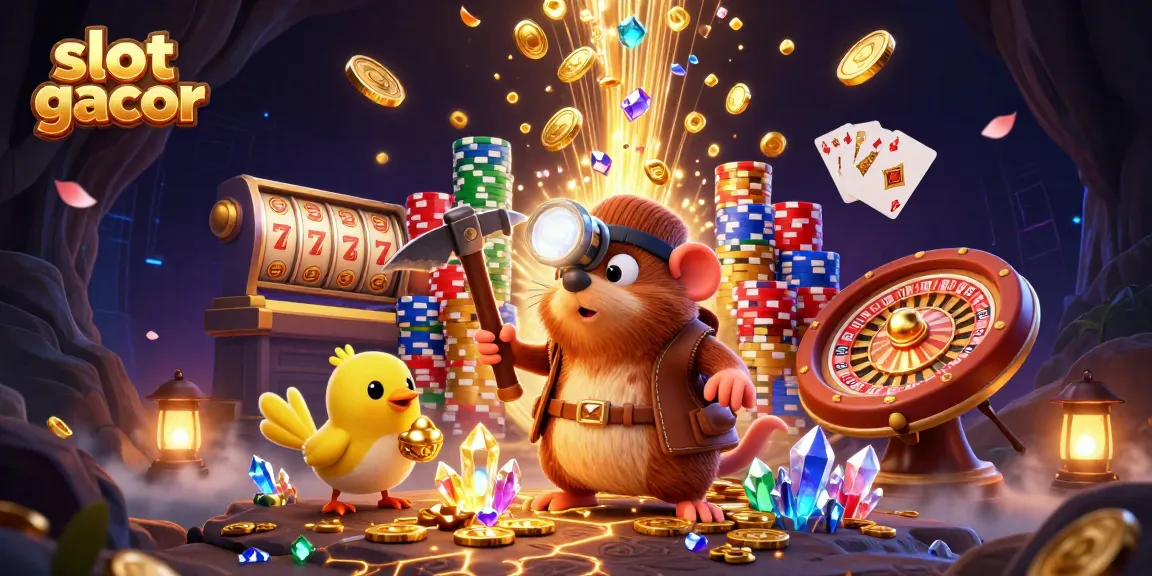 Slot gacor: Hasilkan kemenangan besar dengan slot dan permainan judi yang penuh warna dan dinamis.