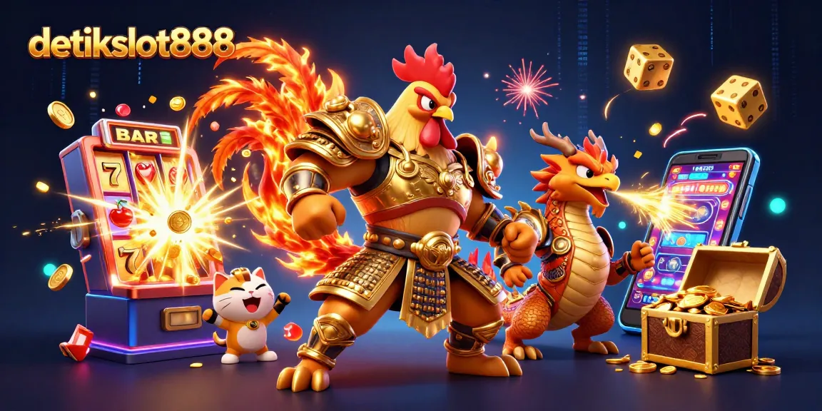 Putar slot dengan detikslot888 dan menangkan jackpot menggembirakan!