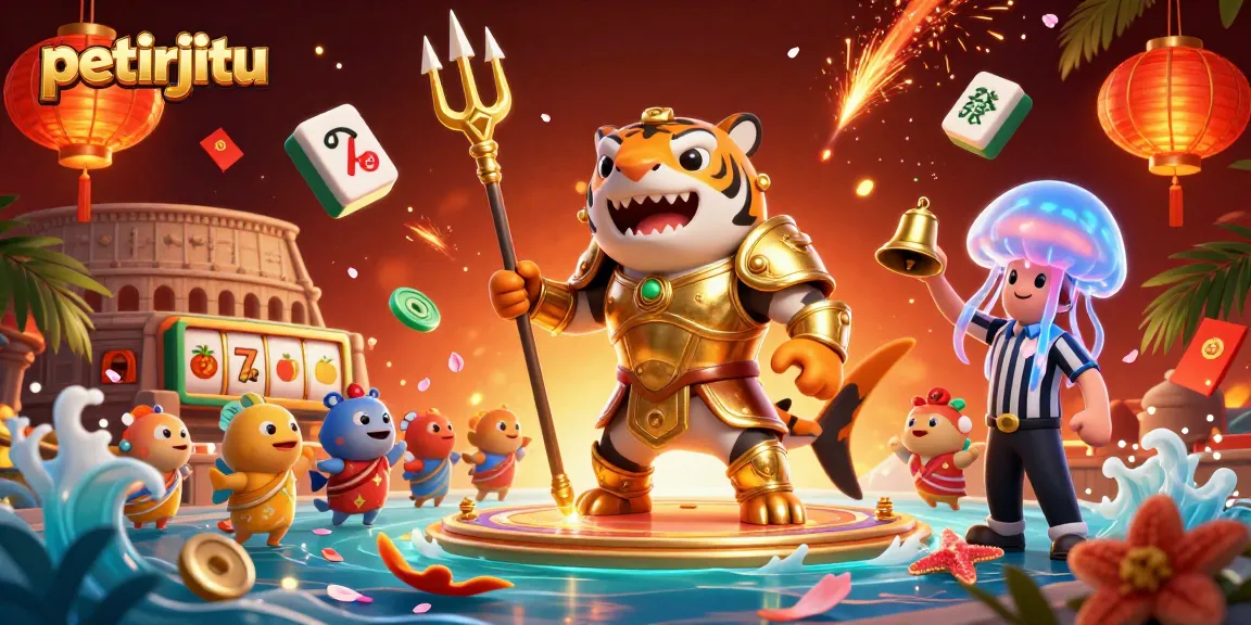 Petirjitu membawa keseruan bermain di kasino dengan ilustrasi interaktif 3D yang penuh warna.