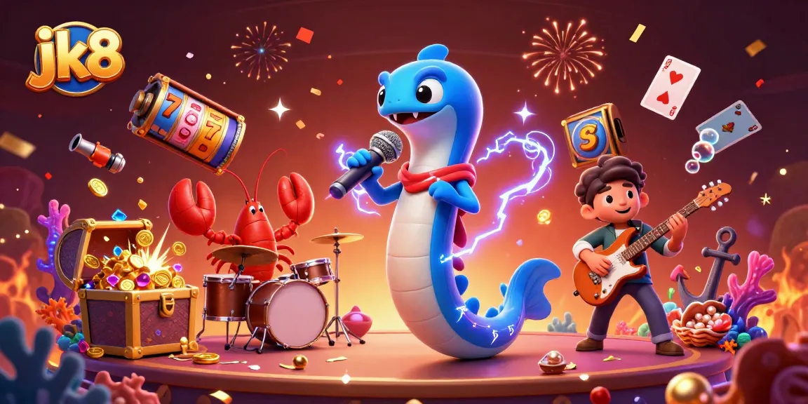 Experience the exhilarating gameplay of jk8 with immersive underwater casino adventure featuring high-energy characters.
