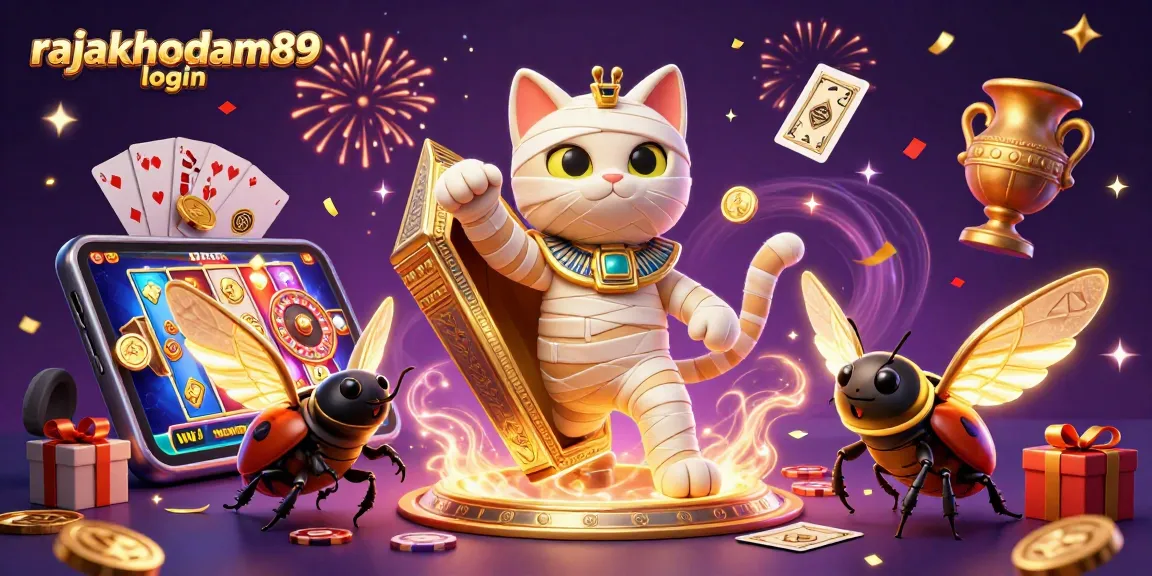 Gambarlah kesempatan menang dengan rajakhodam89 login untuk permainan slot dan kartu