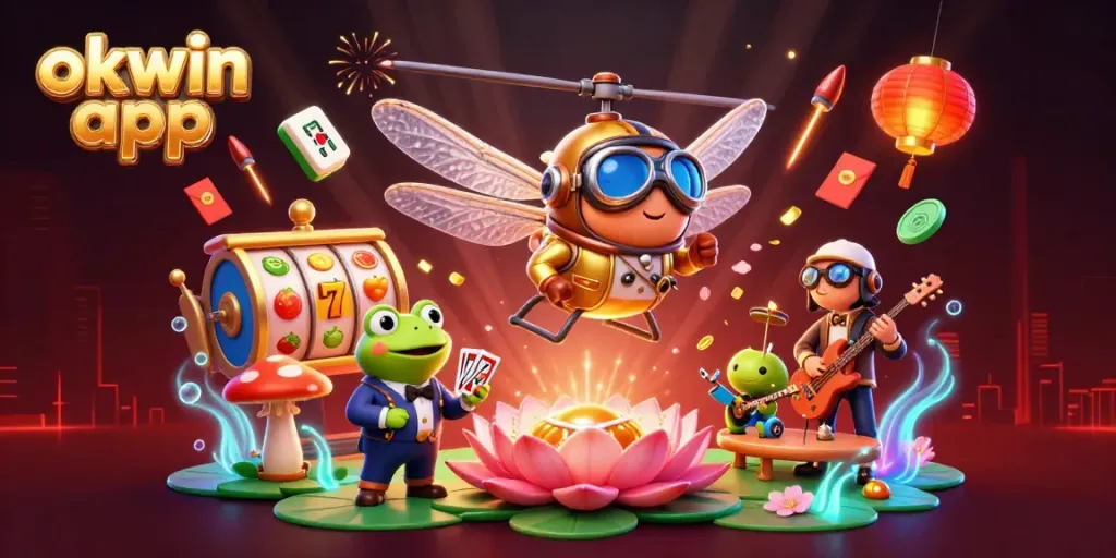 Experience the excitement of the okwin app with slots and stunning casino action.