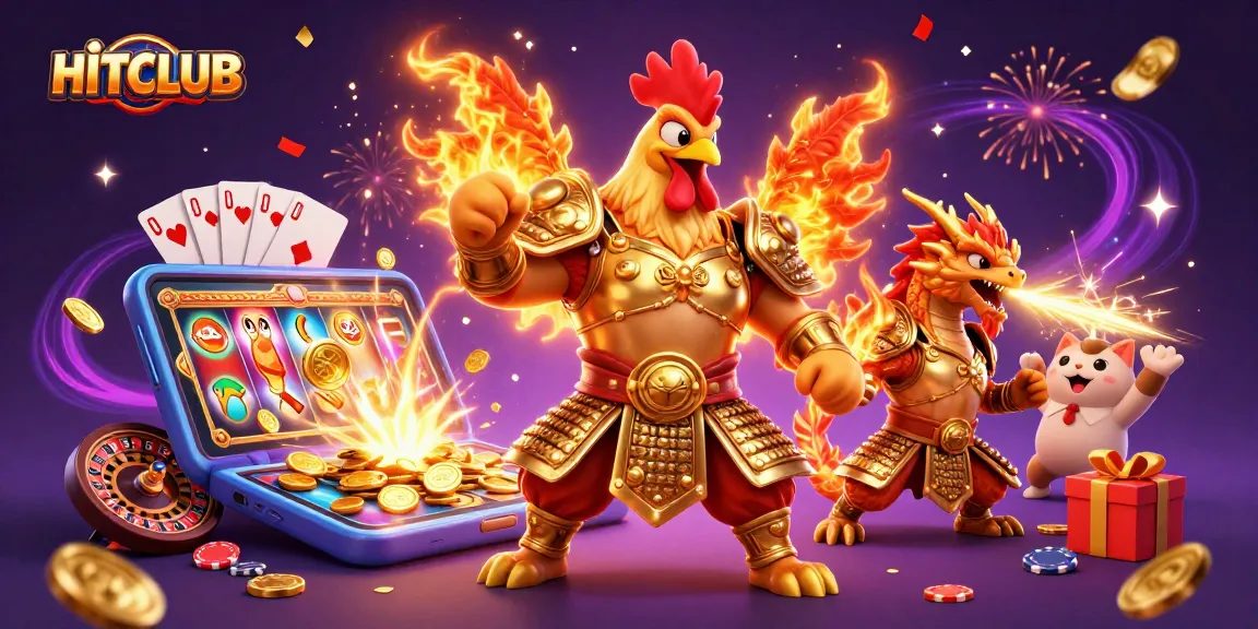 Engage with HITCLUB's thrilling online casino experience featuring unique characters and dynamic games.