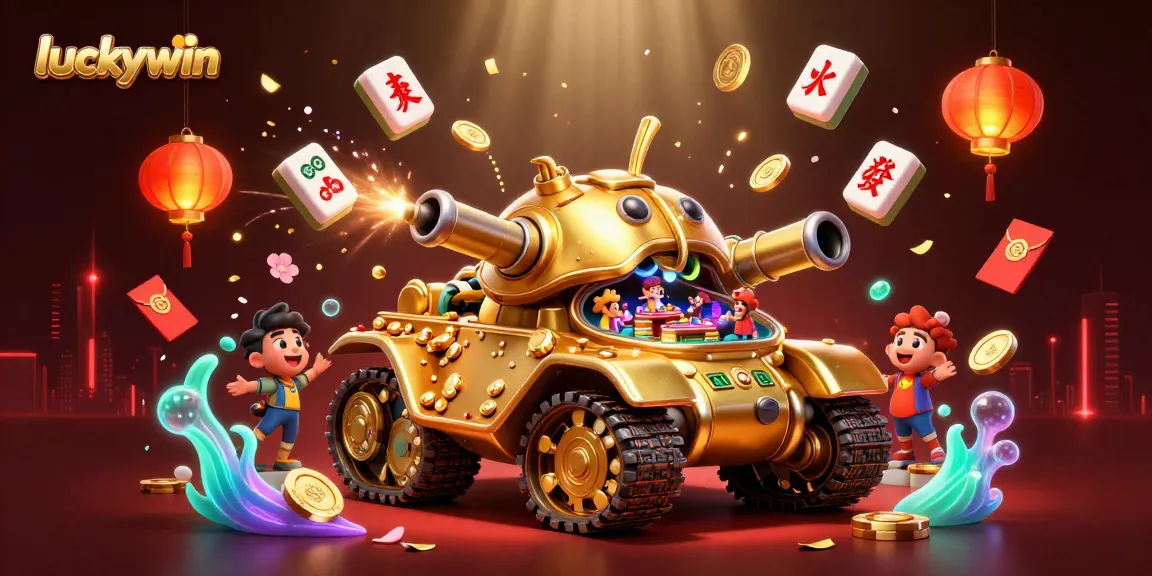 Experience thrilling gameplay with luckywin's unique casino world, featuring vibrant 3D graphics and dynamic elements.