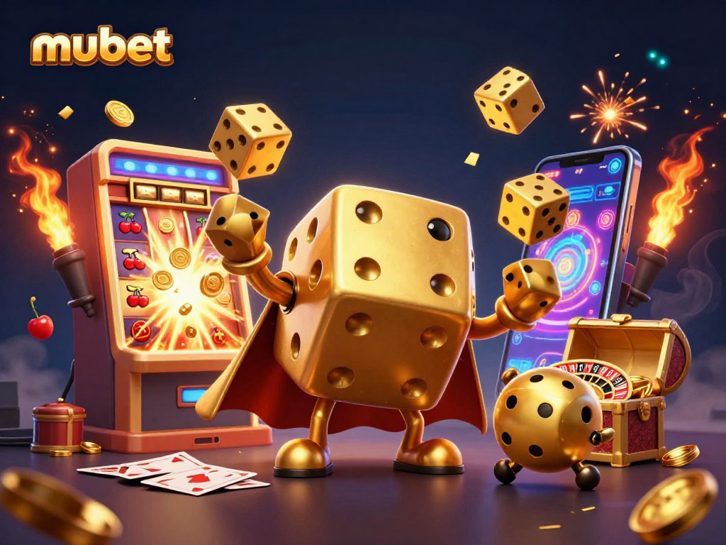 Engage with the vibrant mubet casino universe featuring dynamic characters and colorful game elements.