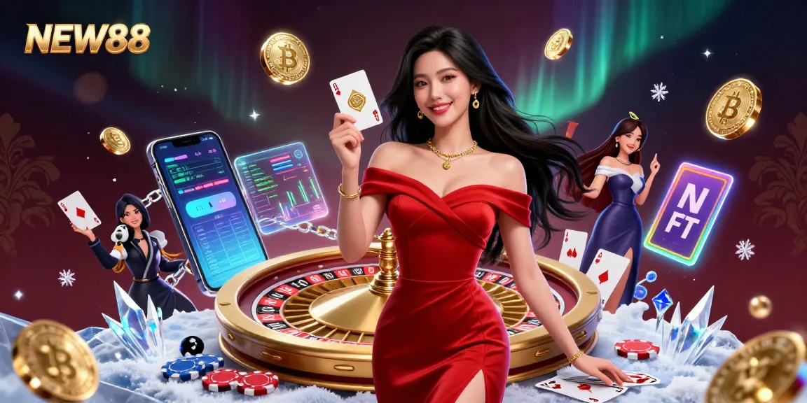 Capture the excitement of NEW88 with high-stakes gaming at the roulette wheel and dazzling elements.