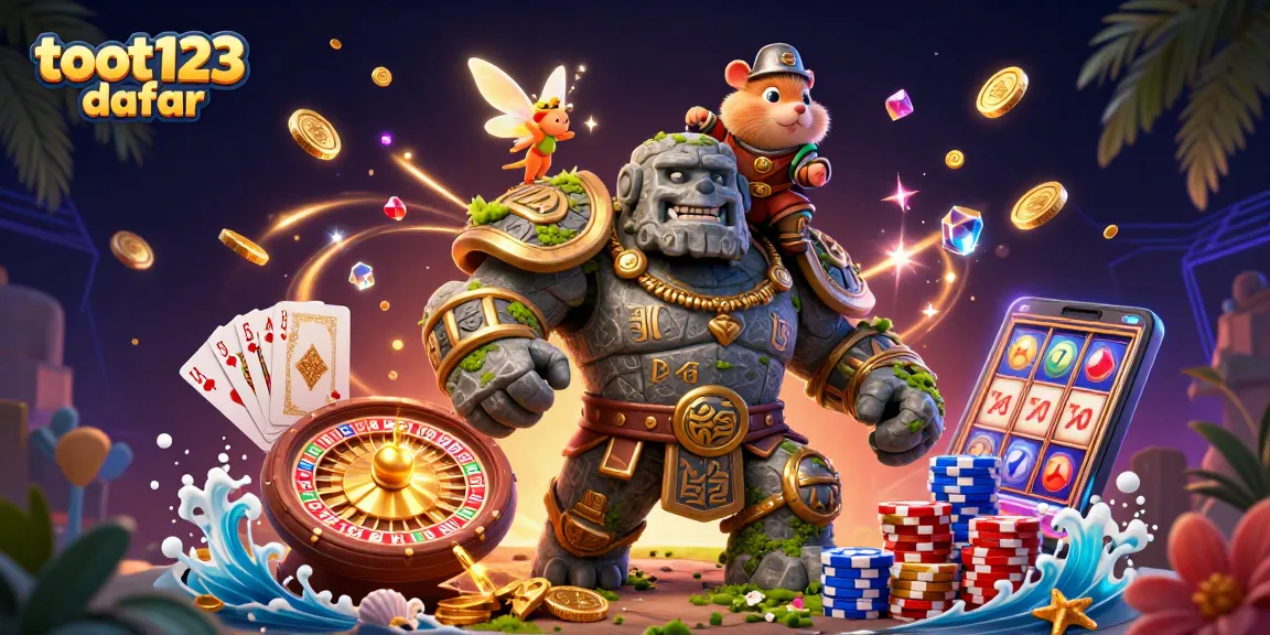 Experience fast-paced winning action with toot123 daftar featuring dynamic gaming characters and vibrant scenes.