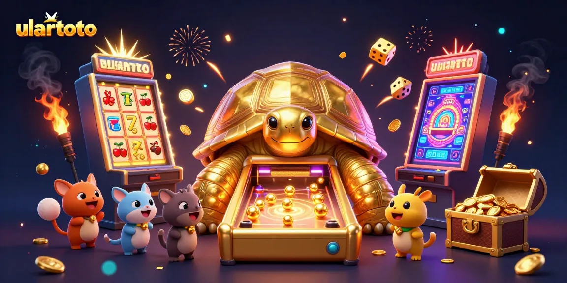 Memainkan ulartoto dengan pengalaman menarik menggunakan mesin pinball dan slot yang berkilauan.