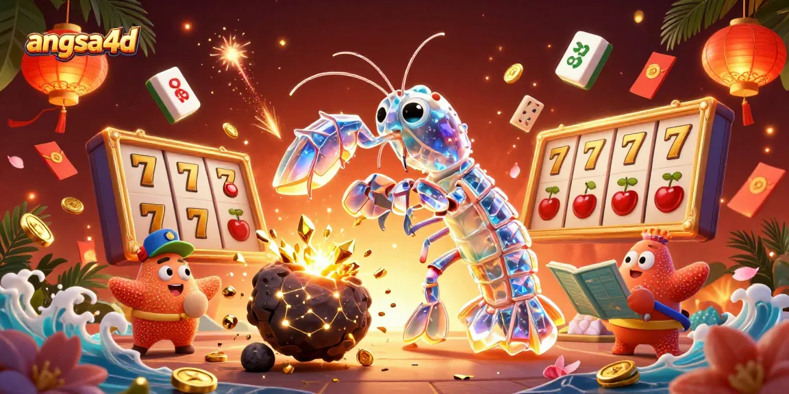 Play thrilling slot games at angsa4d with the galactic mantis shrimp and vibrant rewards!