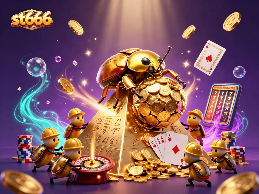 Experience the thrill of winning at st666 with dazzling casino games and vibrant gold coins.