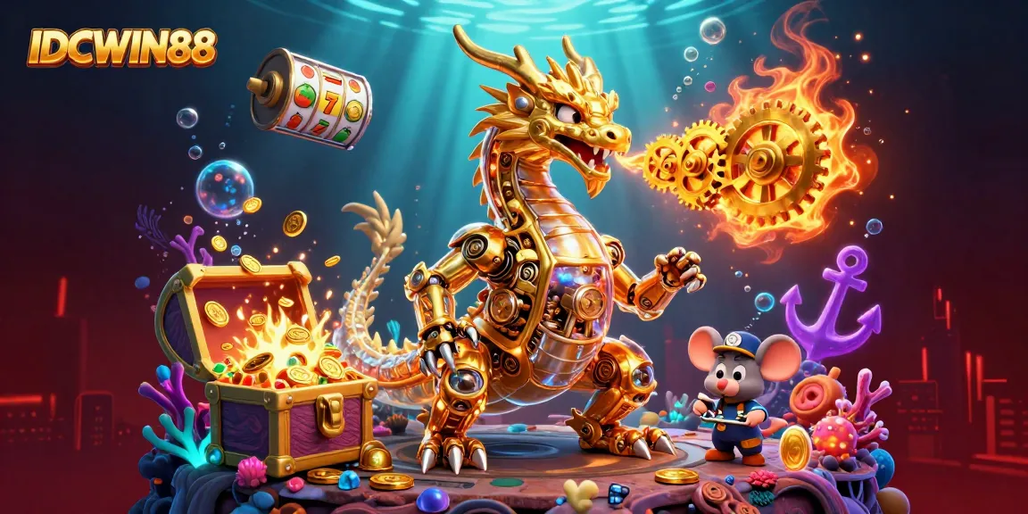 Experience thrilling gameplay at IDCWIN88 with immersive golden dragon slots bursting with winning excitement.