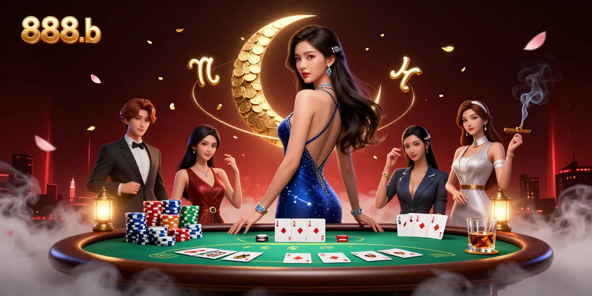 Experience the thrilling casino world with 888b's vibrant action and elegant scenes.