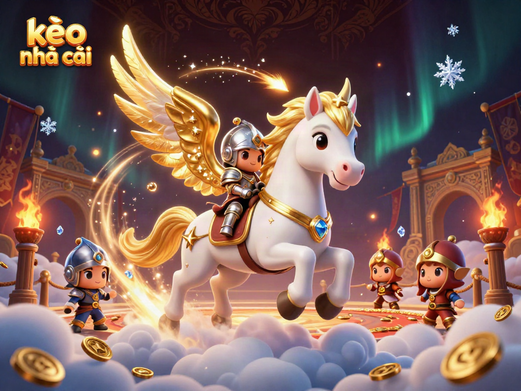 Engage in thrilling sports betting with the vibrant and dynamic scene showcasing kèo nhà cái in action.