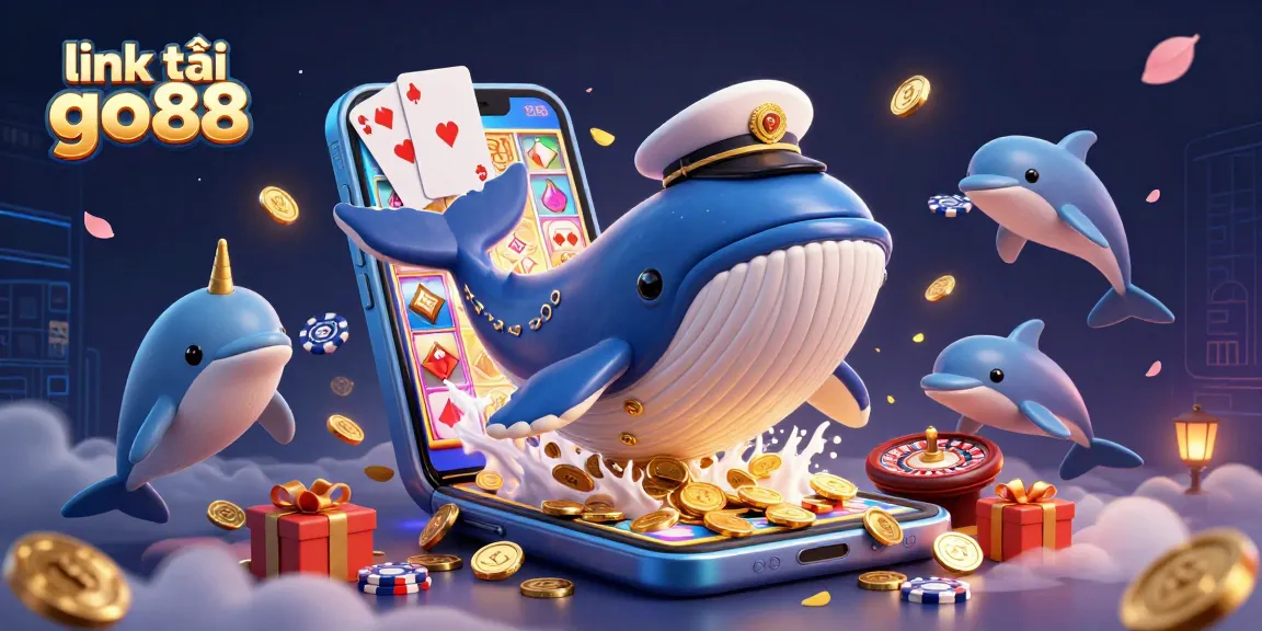Experience the thrill of winning with link tải go88 in vibrant 3D casino illustration.