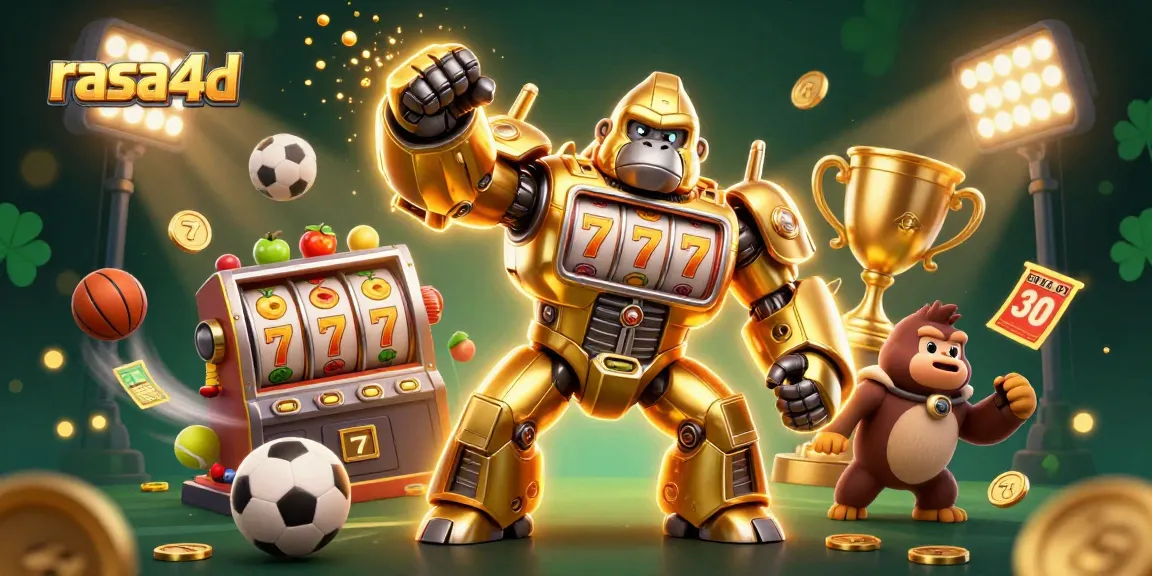 Raih kemenangan spektakuler dengan menguji keberuntungan di slot 4D rasa4d yang menggiurkan.