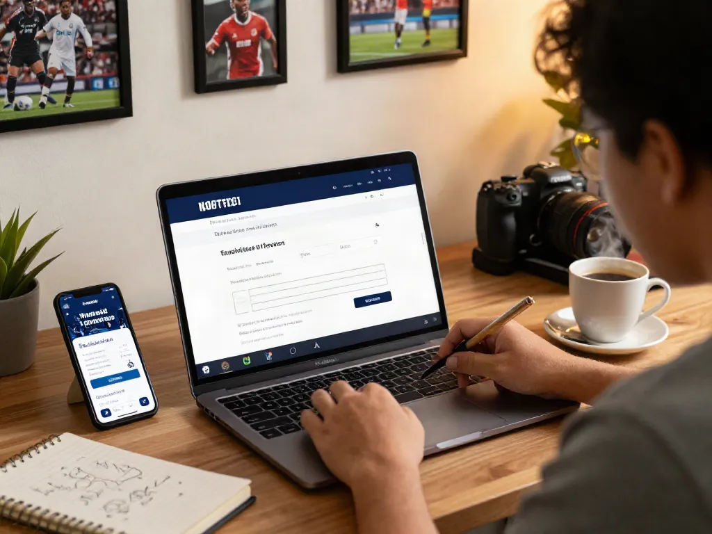 Proses 7meter daftar dengan pengguna mendaftar di situs taruhan online yang nyaman.