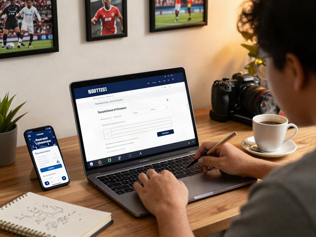 Proses 7meter daftar dengan pengguna mendaftar di situs taruhan online yang nyaman.