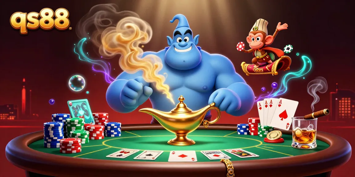 Experience the thrill of qs88 as a genie, monkey, and magic carpet enhance your gaming adventure.