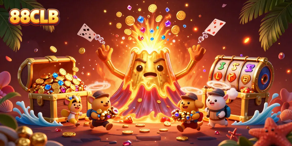 Experience thrilling gameplay at 88CLB with vibrant visuals of treasure and excitement.