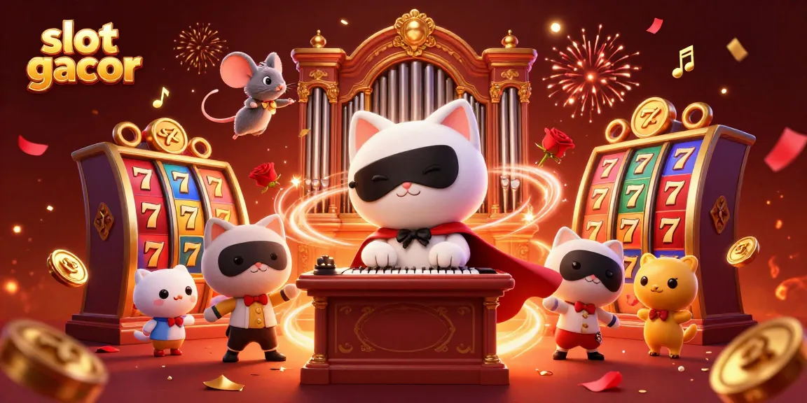 Rasakan keseruan slot gacor dengan kucing hantu yang bermain piano di kasino megah penuh peluang jackpot!