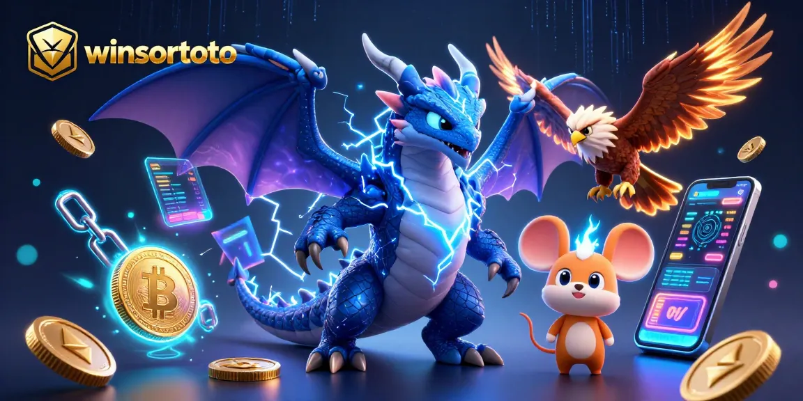 Join the action at winsortoto with electrifying characters in a dynamic gambling scene.