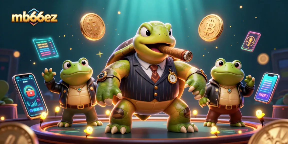 Experience the thrill of gambling at mb66ez with exciting characters and vibrant casino elements.