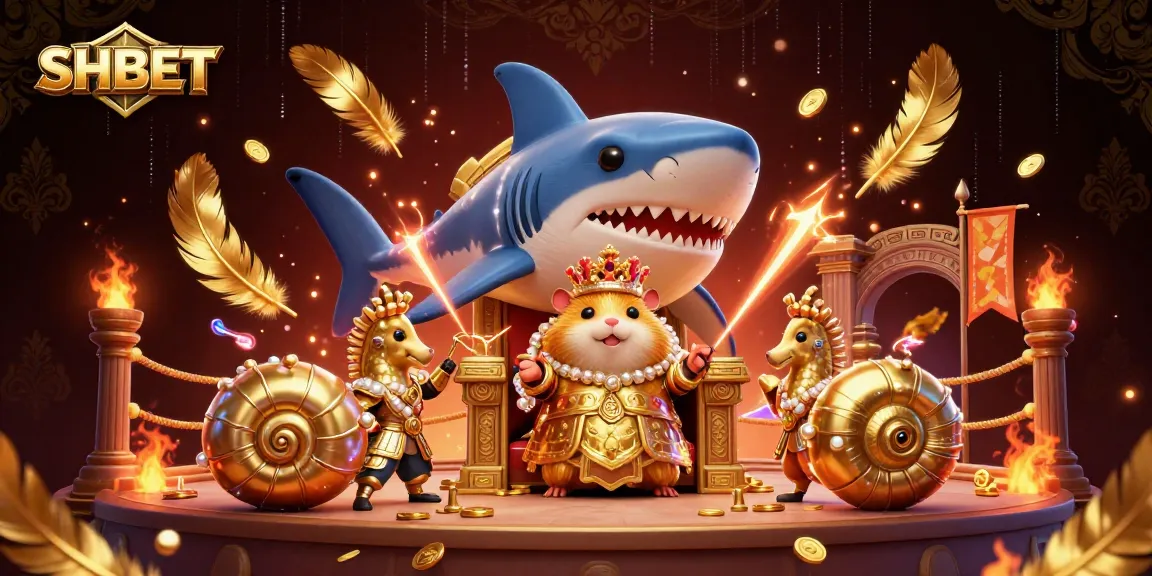 Win exciting rewards at SHBET's golden adventures in this vibrant online casino scene.