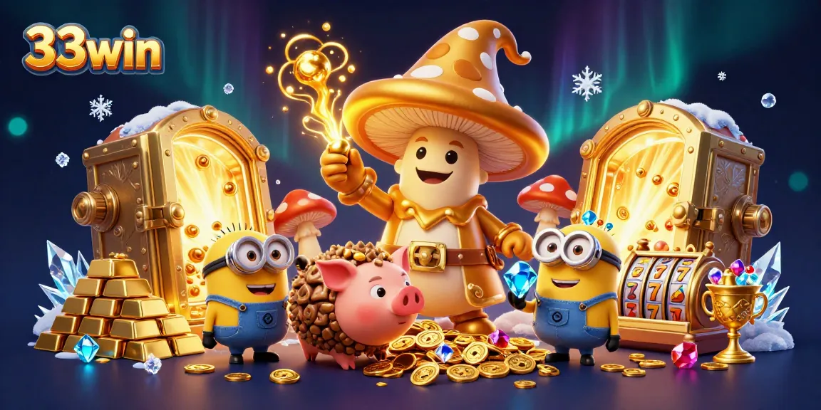 Experience thrilling 33win adventures with magical treasures, golden jackpots, and dynamic gaming elements.