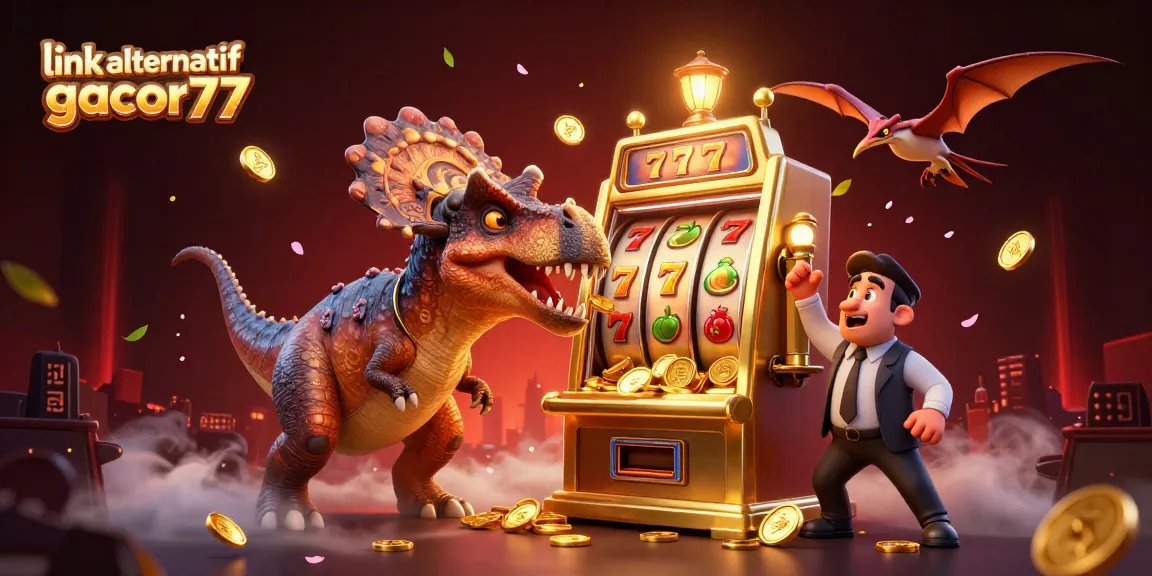 Menangkan jackpot dengan link alternatif gacor77 pada mesin slot berkilauan di kasino virtual.